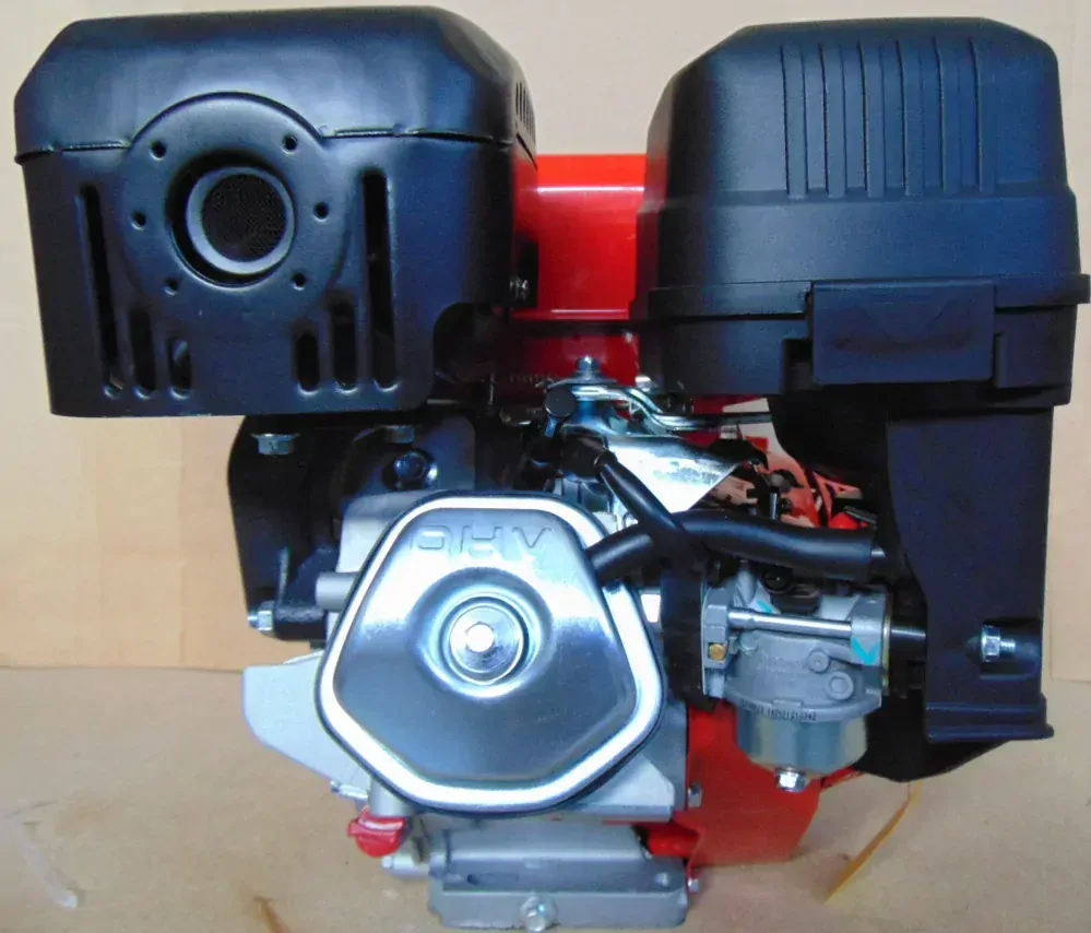 Motor HG 390 QE, 13 HP eL.+ruční start, hřídel 25,4mm=GX390E
