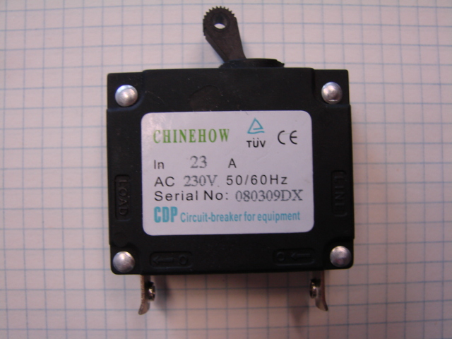 Jistič 230V AC 23A BC60