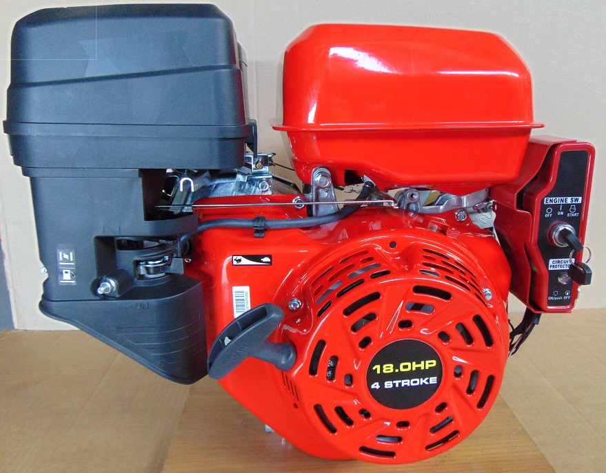 Motor HG 460 SE, 18HP, el.+ ruční start, hř. 25mm