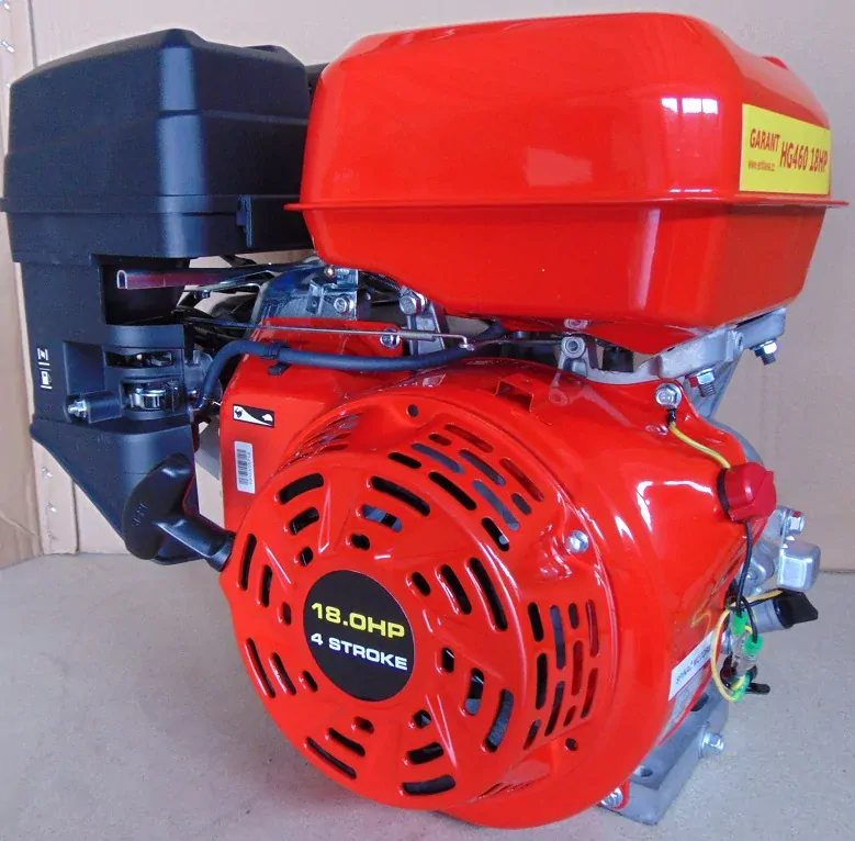 Motor HG 460 Q, 18HP, ruční start, hř. 25,4 mm