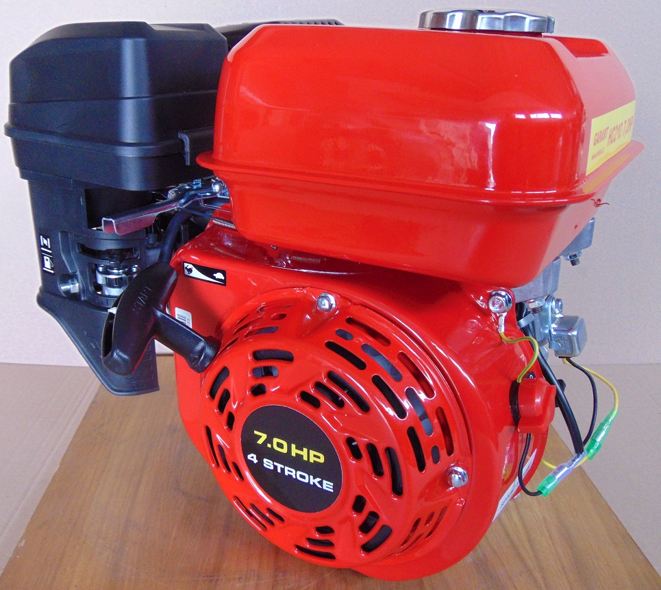 Motor HG 210 S, 7,0 HP, ruční start, hříd. 20mm