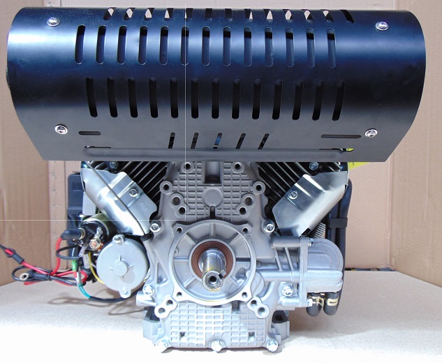 Motor HG690QE, 2-válcový  23 koní, elektrostart, hř. 25,4mm