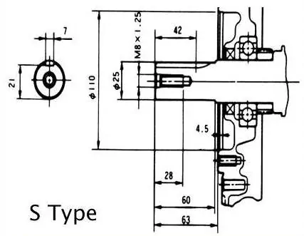 Motor HG 460 SE, 18HP, el.+ ruční start, hř. 25mm